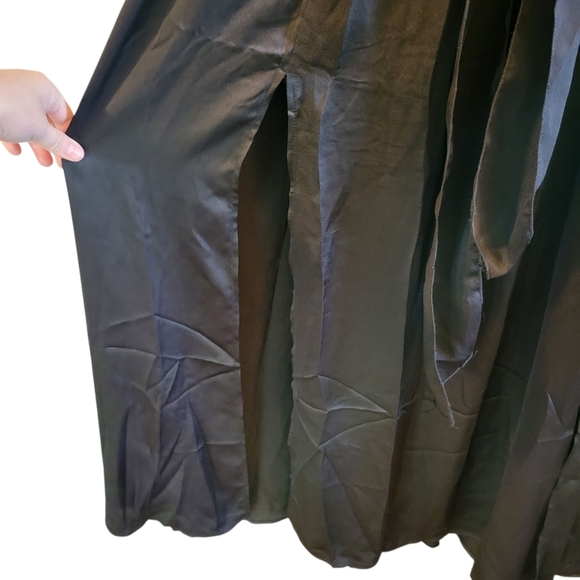 Baltic Born Black Sicily Satin Maxi Dress - Picture 4 of 8